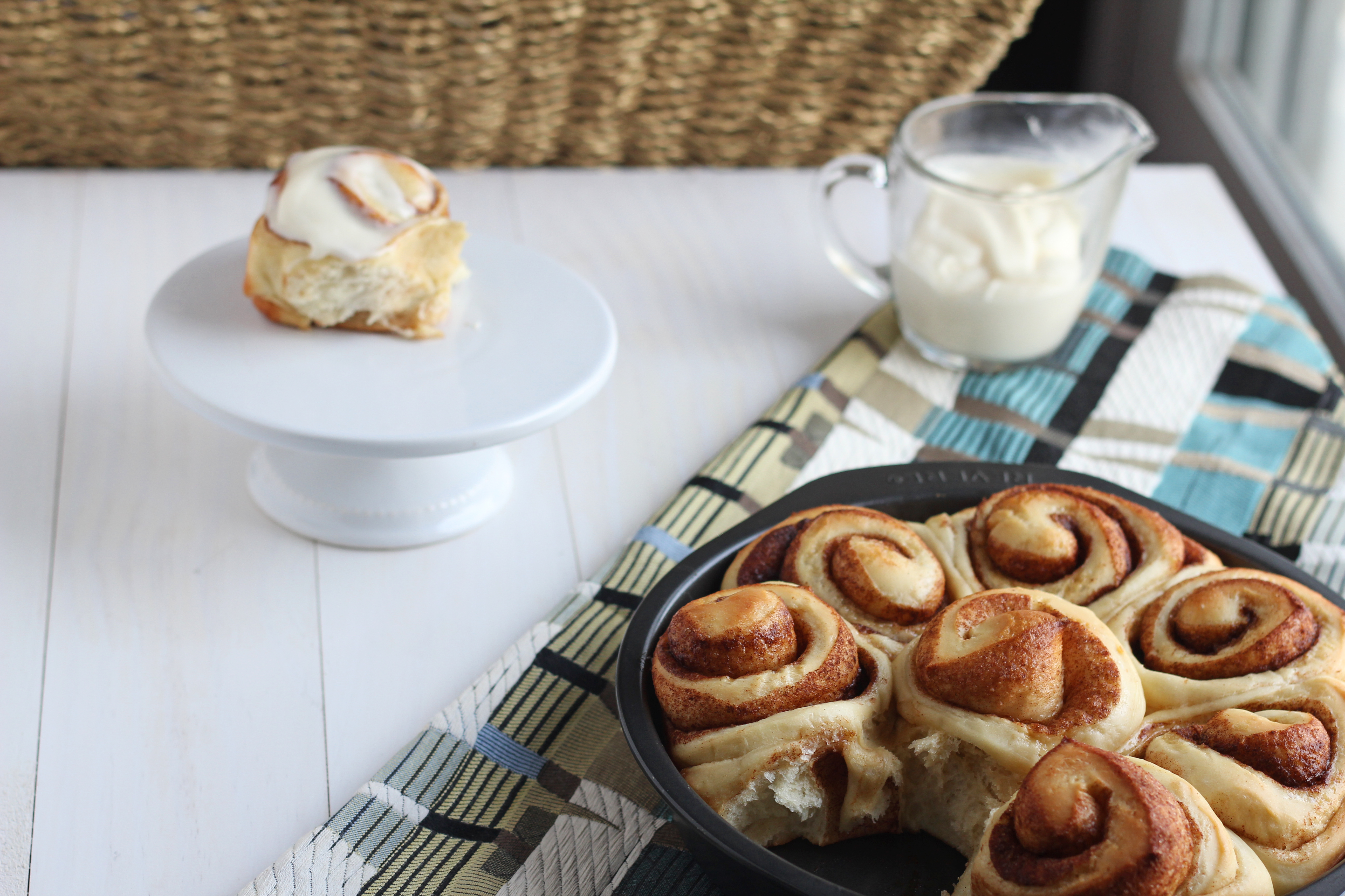 Perfectly Sweet Cinnamon Rolls - Gather for Bread