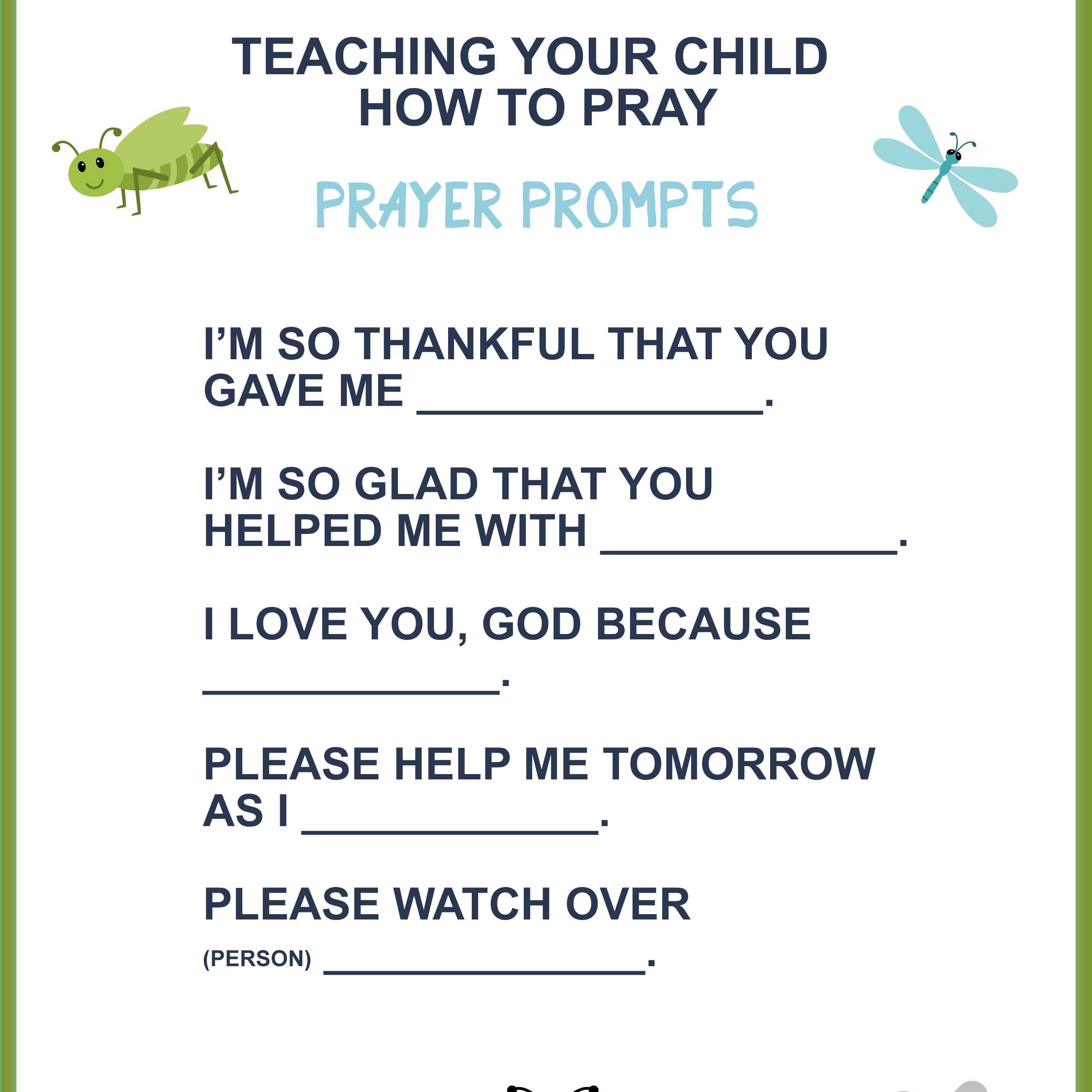 Teaching Your Child How to Pray - 2456 x 2456 jpeg 1049kB