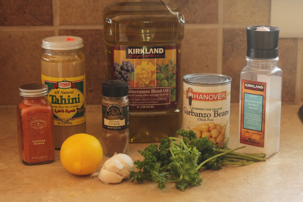 Ingredients Hummus