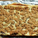 Chocolate chip cheese bars carmelmoments.com