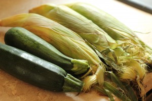 Zucchini Bacon Corn Medley