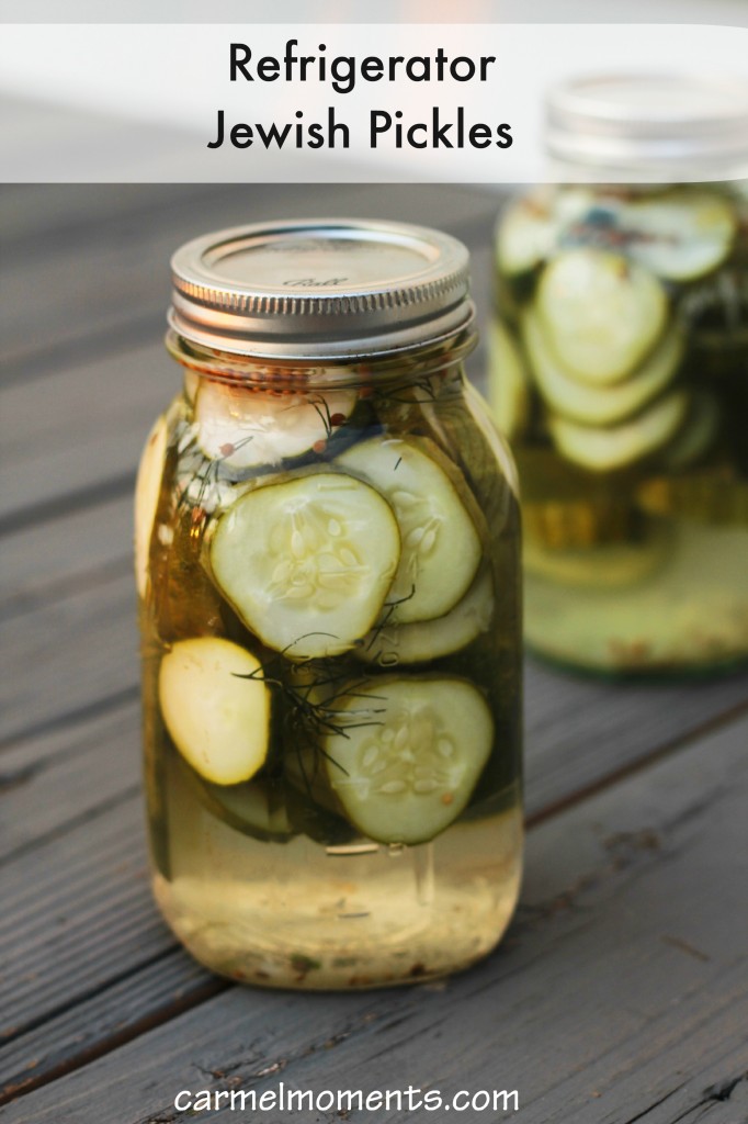 Refrigerator Jewish Pickles