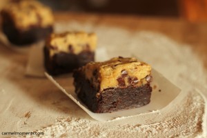 Cookie Dough Brownies