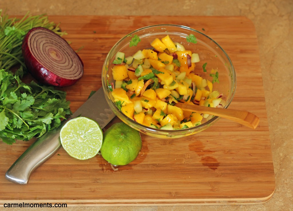 Tilapia with mango salsa recipe 