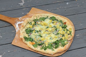SPINACH ARTICHOKE PIZZA CARMELMOMENTS.COM