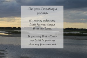 Journey from faith to fear | carmelmoments.com