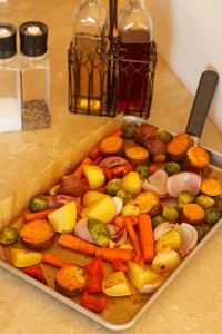 Roasted veggies | carmelmoments.com
