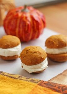 Pumpkin whoopie pies | carmelmoments.com