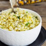 Creamy Parmesan Baked Corn