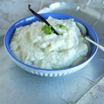 Creamy vanilla cauliflower