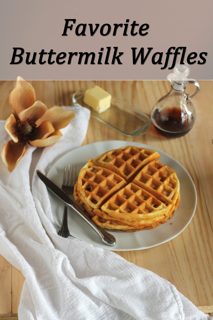 Favorite Buttermilk Waffles