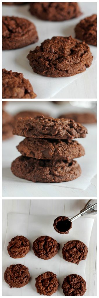 Dreamy Triple Chocolate Cookies | Carmel Moments