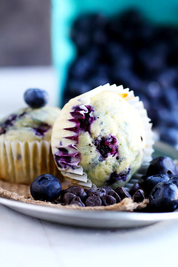 Blueberry-Chocolate-Chip-Muffins