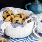 Blueberry Chocolate Chip Muffins {with video}