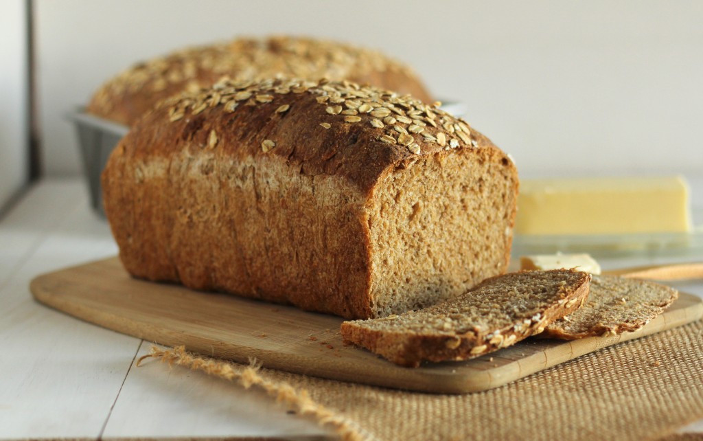 Whole Wheat Sandwich Bread -gatherforbread.com