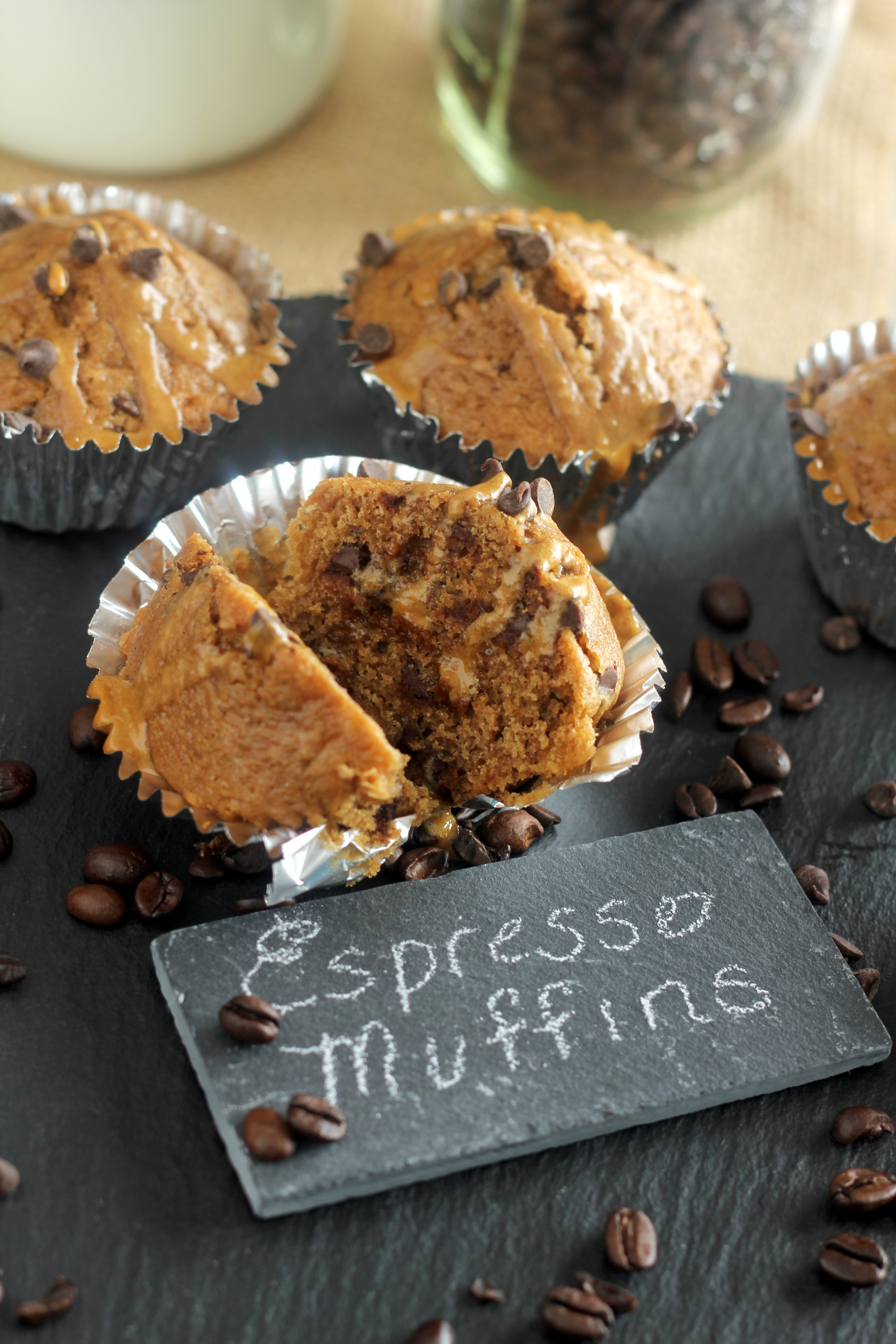 Espresso Chocolate Chip Muffins