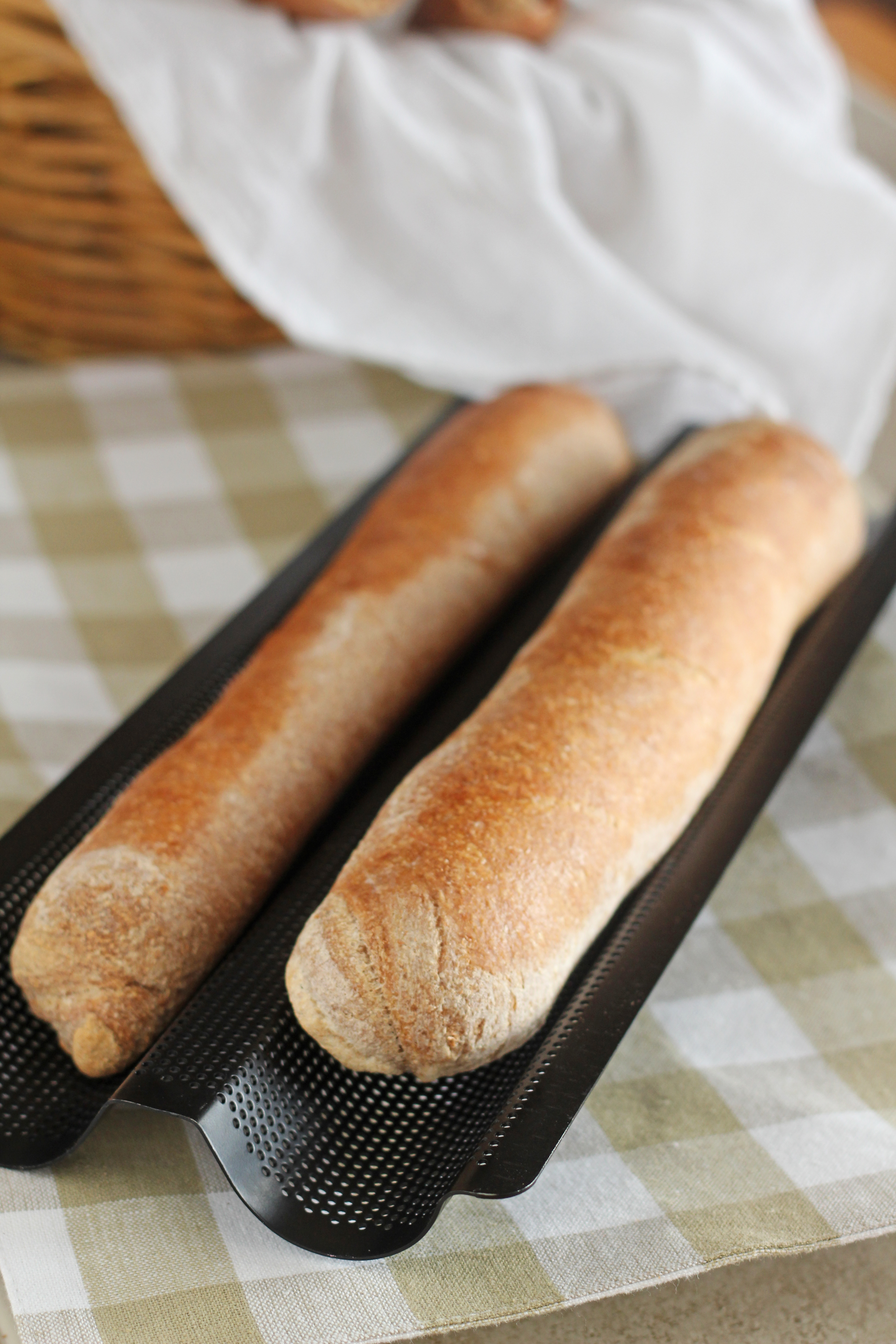 Whole Wheat French Baguettes | Carmel Moments