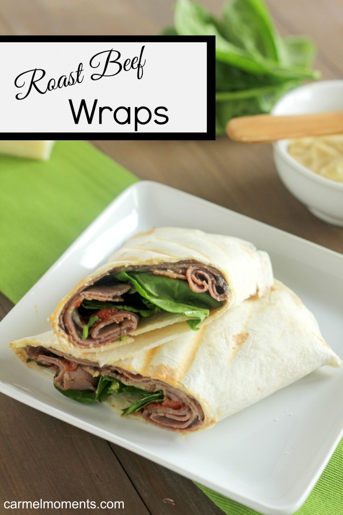 Roast Beef Wrap A classic roast beef and havarti cheese wrap. Lunch on the go.