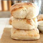 Artisan Ciabatta Rolls - Handcrafted rolls that are full of holes and texture. Perfect crumb. Use for sandwiches are in the bread basket for dinner.