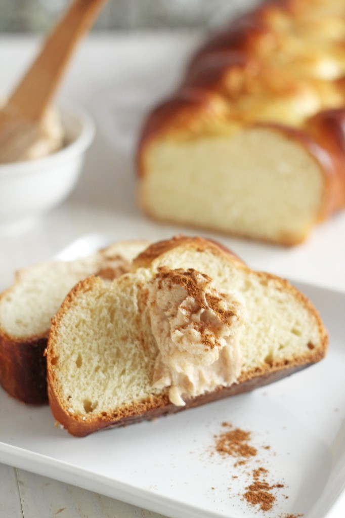 Challah with Cinnamon Honey Butter| GAther for Bread