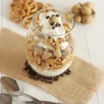Cookie Dough Pretzel Parfaits
