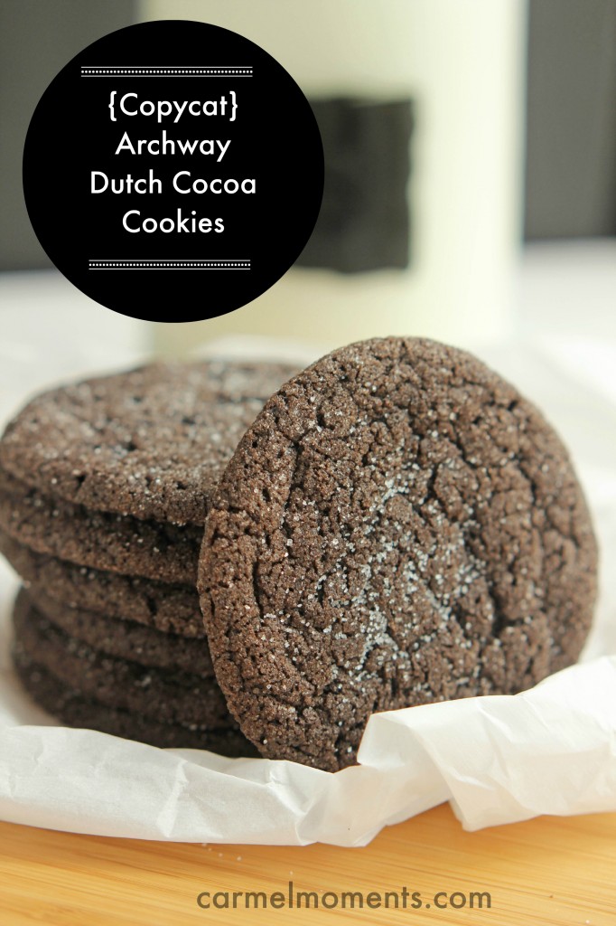 {Copycat} Archway Dutch Cocoa Cookies 