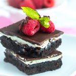 Chocolate Raspberry Brownies