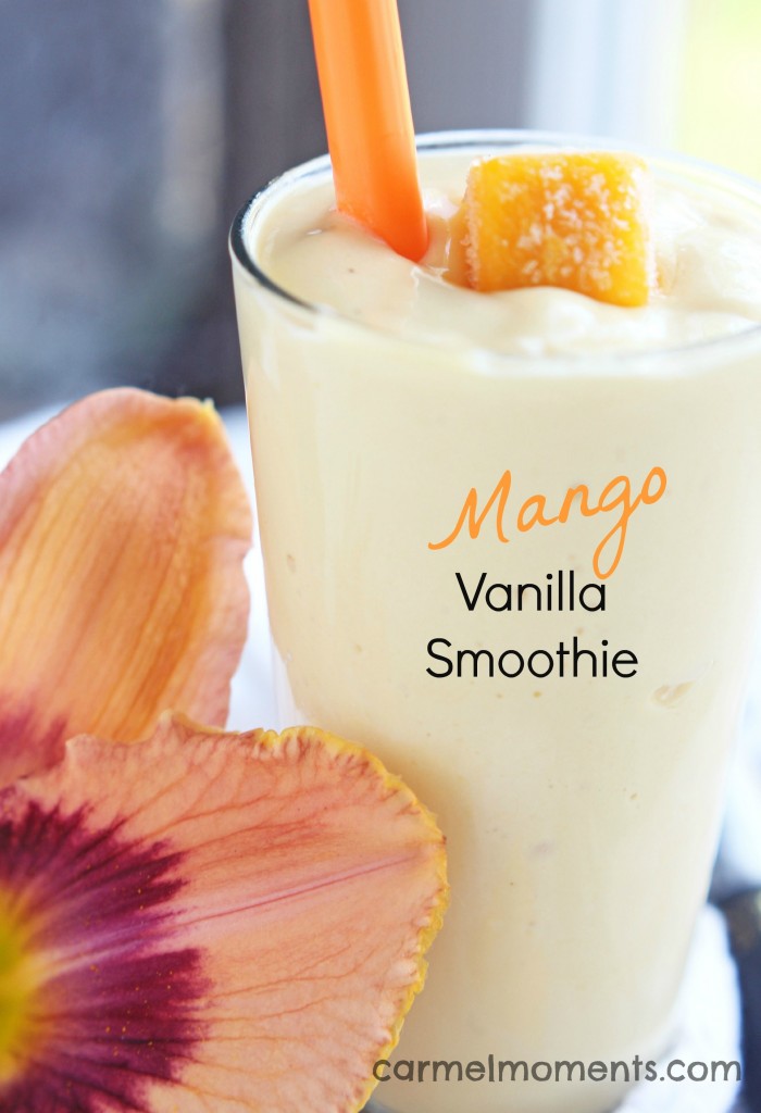Mango Vanilla Smoothie 