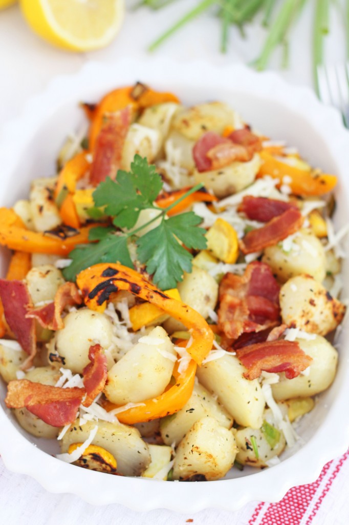 Grilled Potato Medley with Bacon 