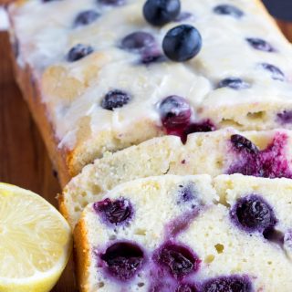 Lemon Blueberry Yogurt Bread