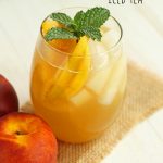 Peach Green Iced Tea