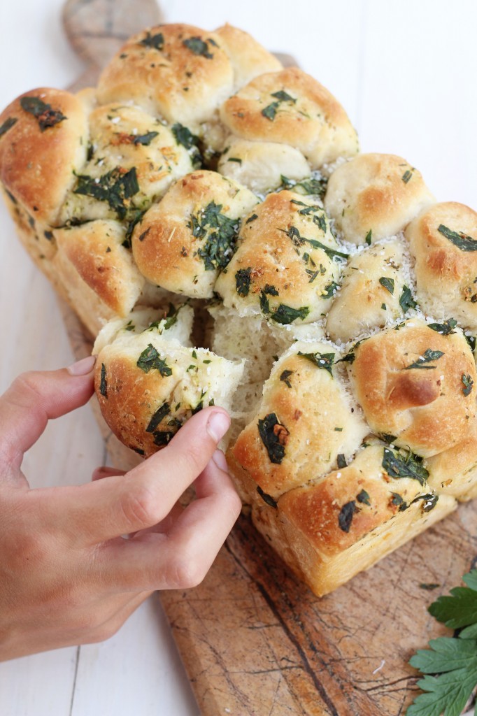 Pull Apart Garlic Bread 