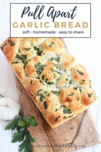 Photo of pull apart garlic bread