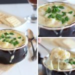 Cheese Topped Creamy Cauliflower Soup