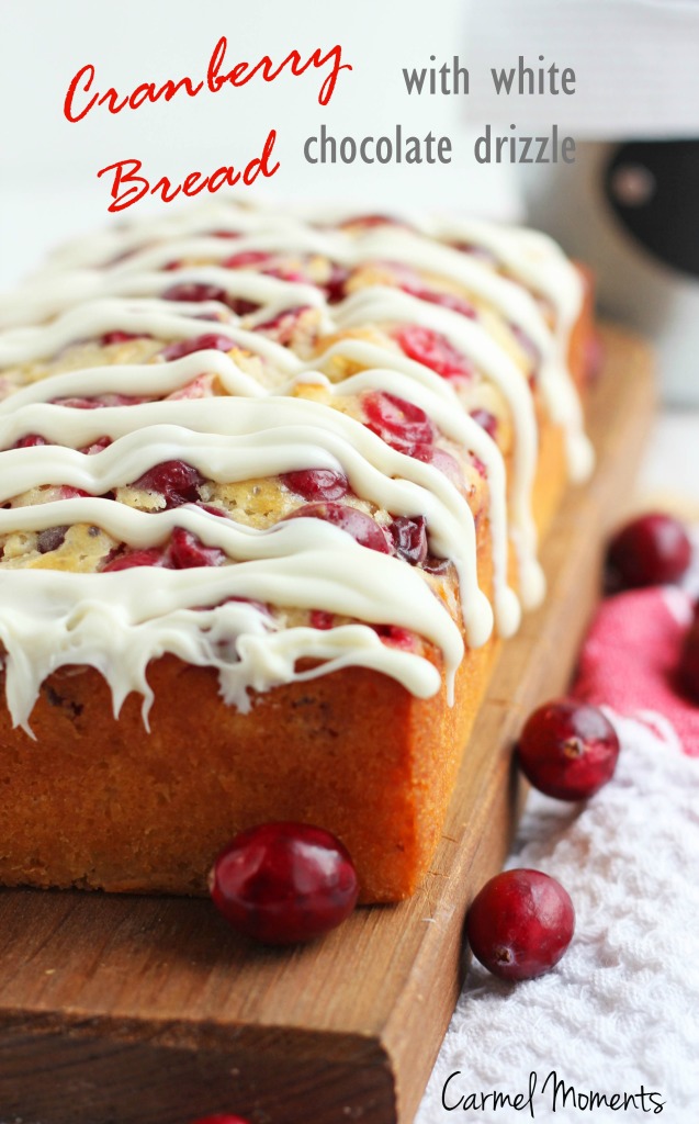 Cranberry White Chocolate Loaf Bread 