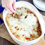 Cheesy Potato Sausage Casserole