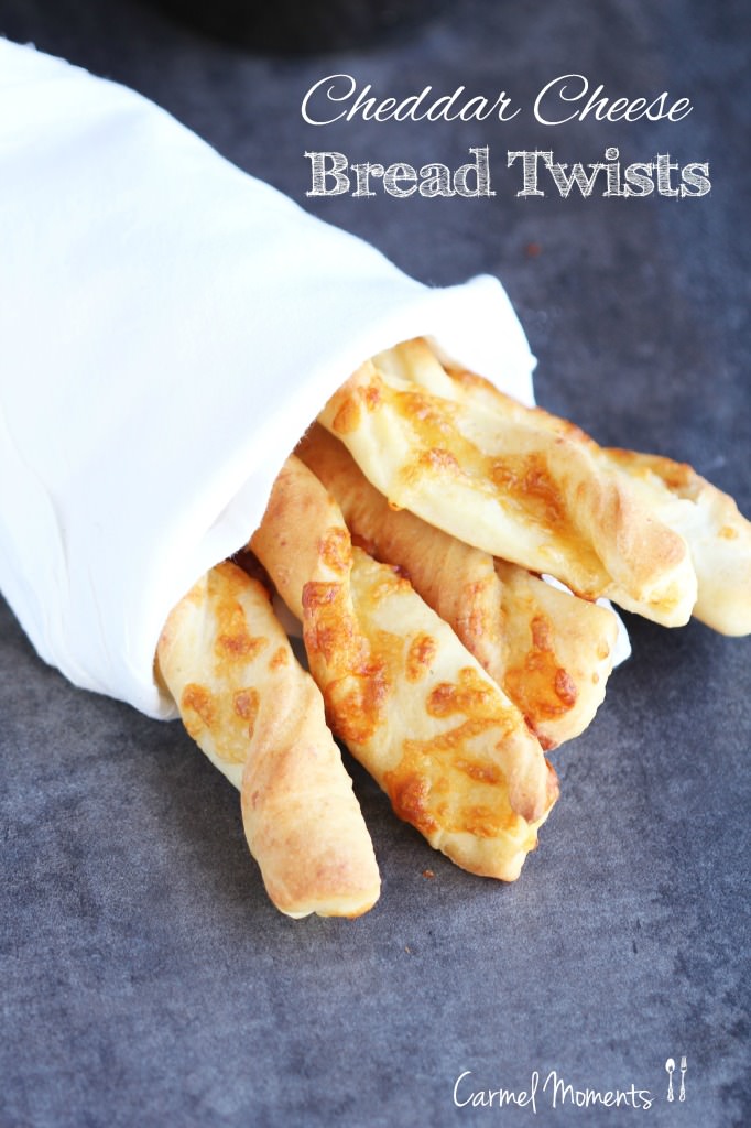 Cheddar Cheese Bread Twists