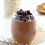 Chocolate Peanut Butter Banana Oat Smoothie