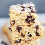 Banana Chocolate Chip Snack Bars