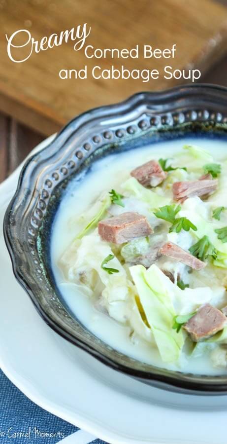 Creamy Corned Beef and Cabbage Soup