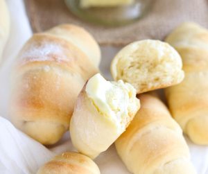 Easy No Knead Crescent Rolls