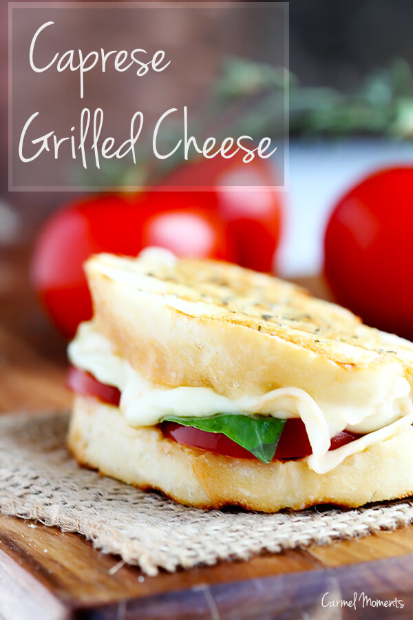 Favorite Caprese Grilled Cheese