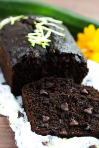 Greek Yogurt Chocolate Zucchini Bread