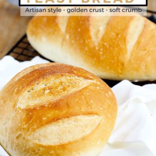Loaves of perfect homemade bread