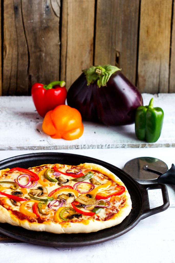 Roasted-Vegetable-Pizza