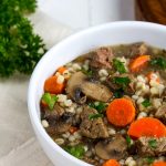 Beef Barley Mushroom Soup
