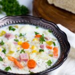 Ham Potato and Corn Chowder