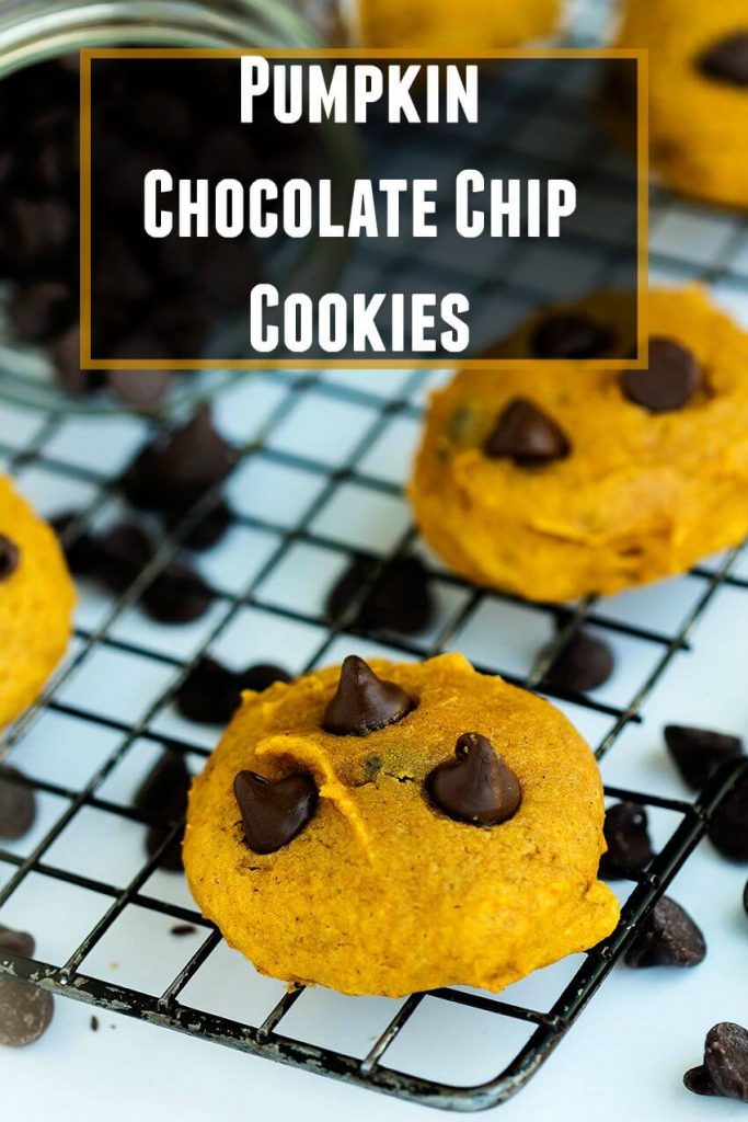 Pumpkin Chocolate Chip Cookies // @gatherforbread