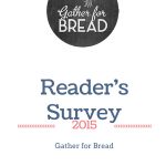 2015 Reader Survey and a Prize!