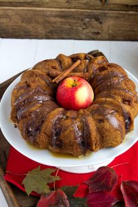 Apple Rum Dum Cake // gatherforbread.com